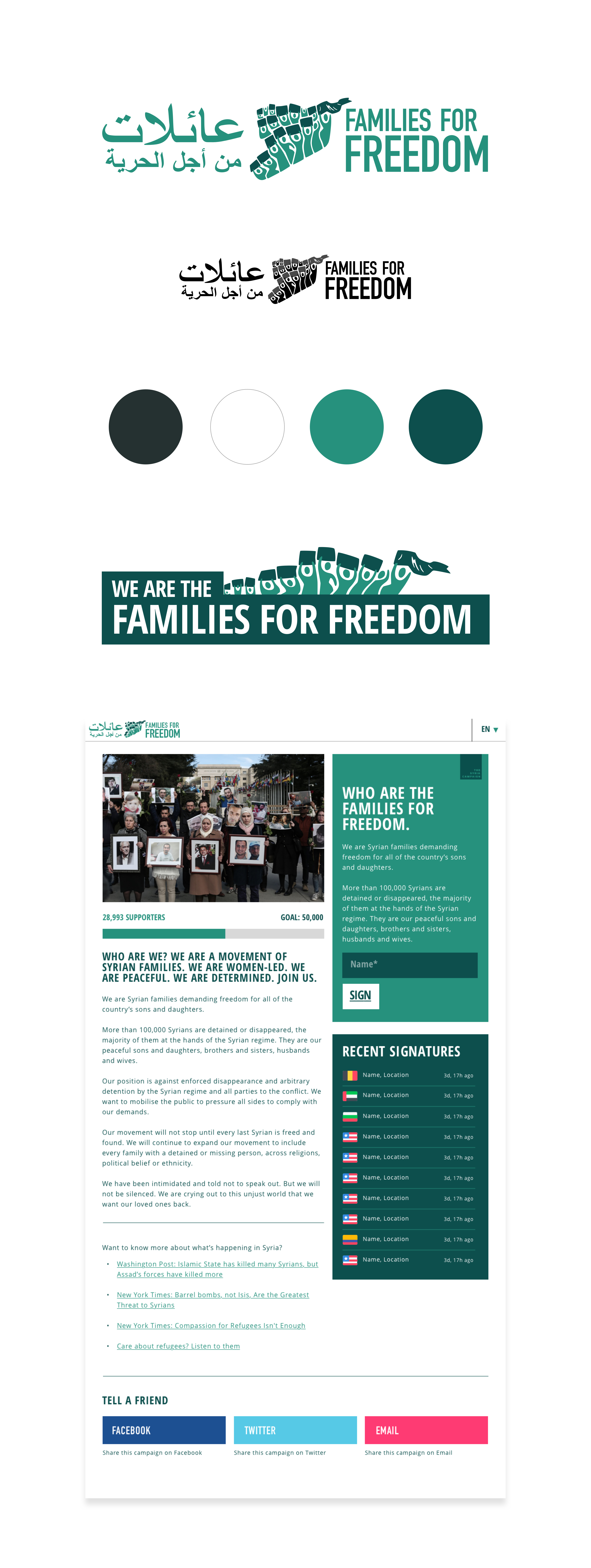 Families for freedom